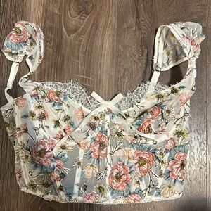 VICTORIA'S SECRET UNLINED BRA TOP CORSET